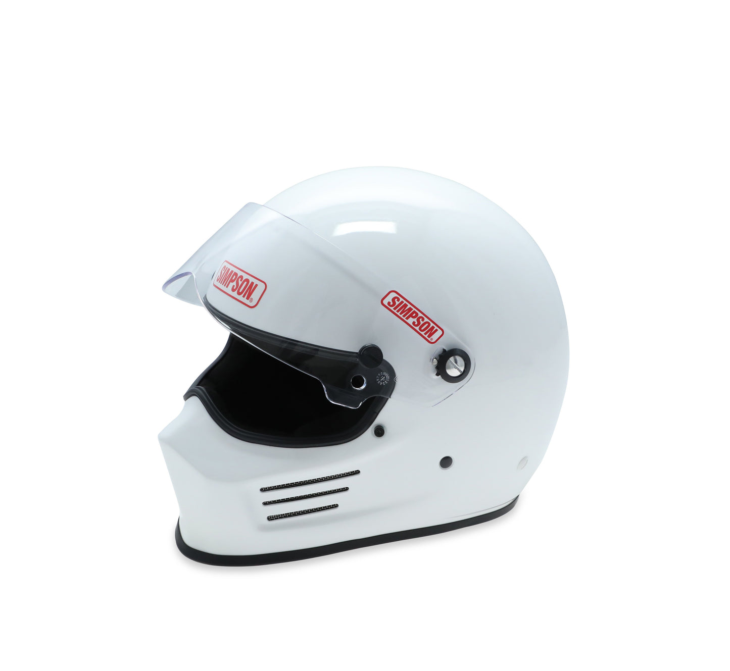 SIMPSON RACING SA2020 BANDIT RACING HELMET | WHITE