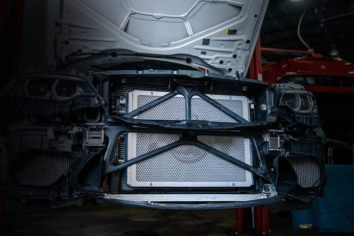 BMW F8X M3/M4 Front Mount Heat Exchanger w/ rock guard