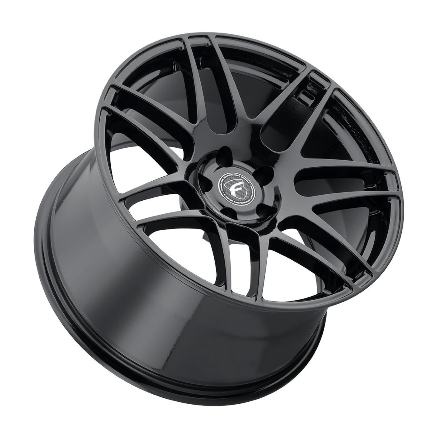 Forgestar 20x9.0 F14 SC 5x120 ET35 BS6.4 Gloss BLK 72.56 Wheel