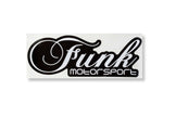 Funk Motorsport Decal - Black