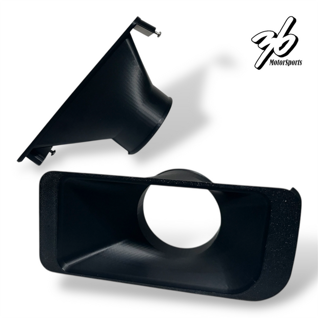 E36 Fog Light Delete Brake Ducts (3” Inlet)