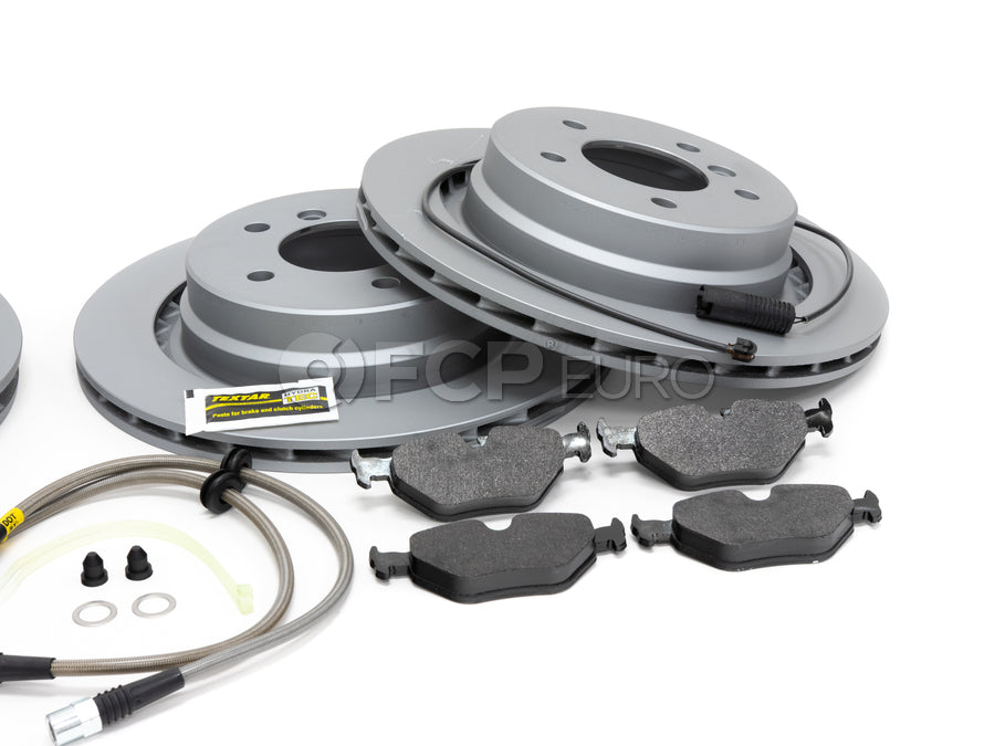 BMW E36 M3 Brake Kit - Zimmermann/Hawk HP Plus