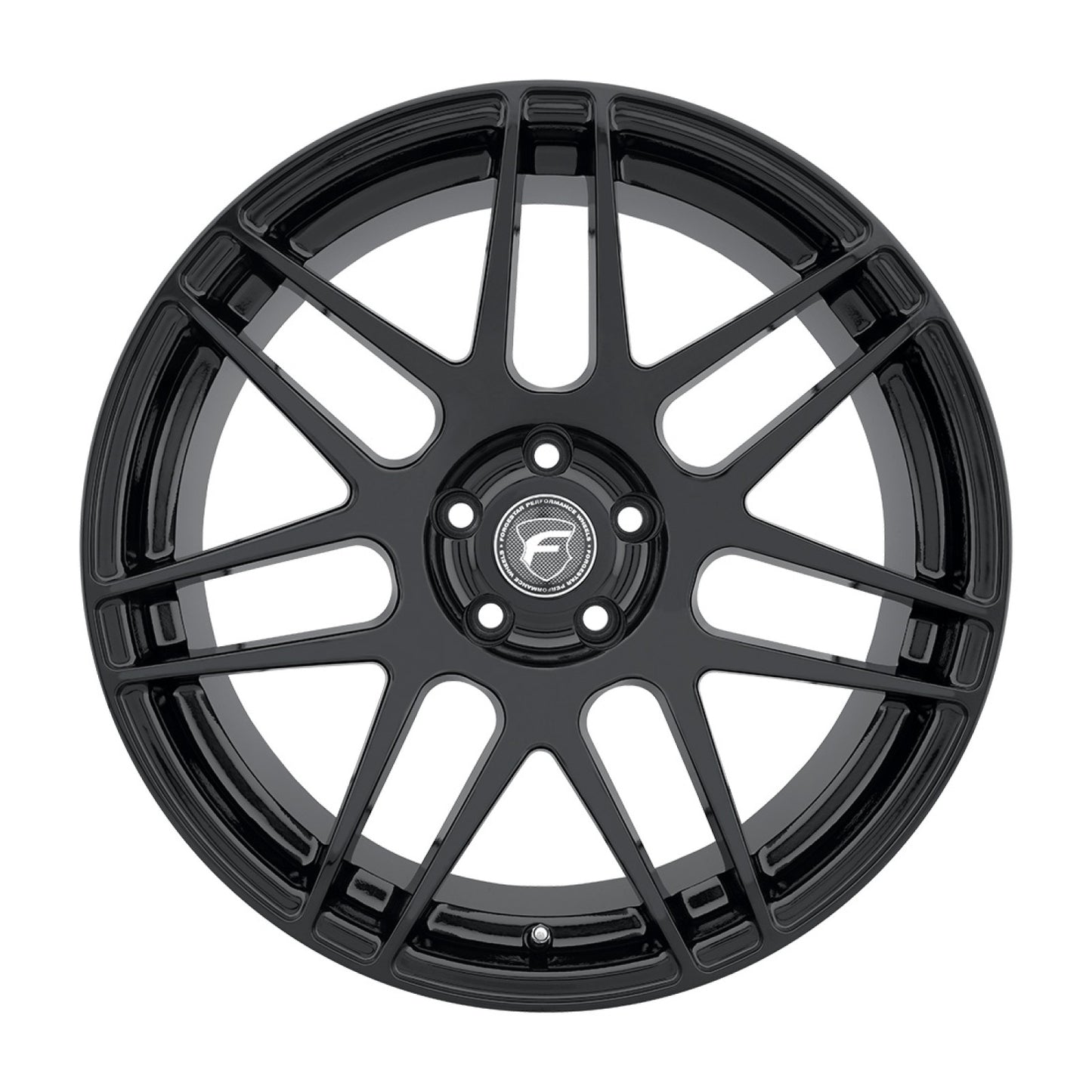 Forgestar 17x9 F14SC 5x120 ET35 BS6.4 Gloss BLK 72.56 Wheel