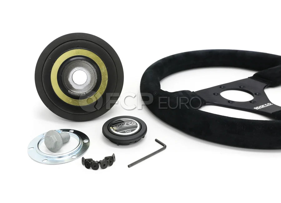 BMW E36 Sparco R383 Steering Wheel Kit