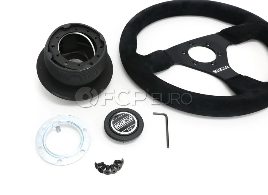 BMW E36 Sparco R383 Steering Wheel Kit