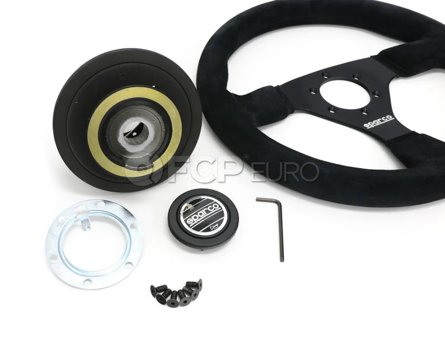 BMW E36 Sparco R383 Steering Wheel Kit